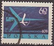 Poland 1959 Plane 60 Groszv Multicolor Scott 863. Polonia 863. Uploaded by susofe